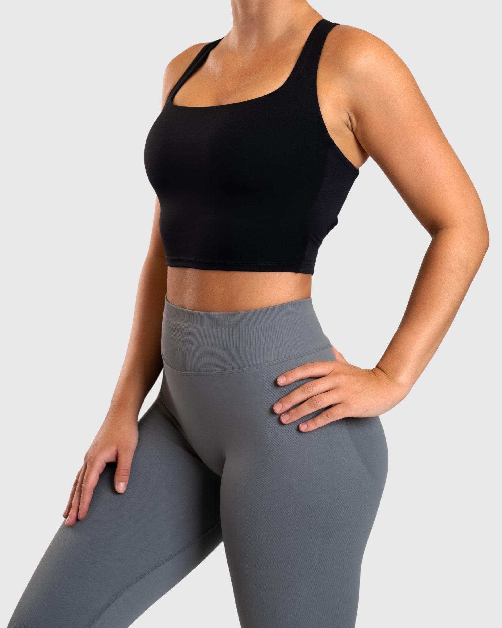 Black Ballerina Topp - Peach Tights - Sports - Bra