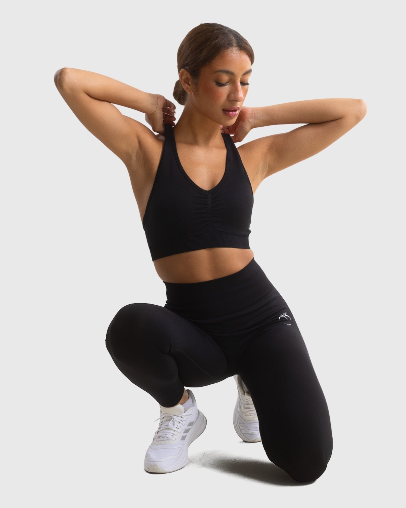 Black Classic Deluxe Sports - bra - Peach Tights - Sports - Bra