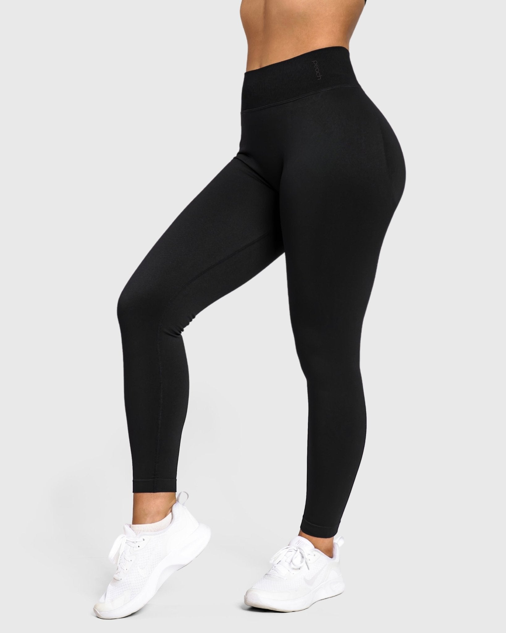 Black Essence Tights - Peach Tights - Tights