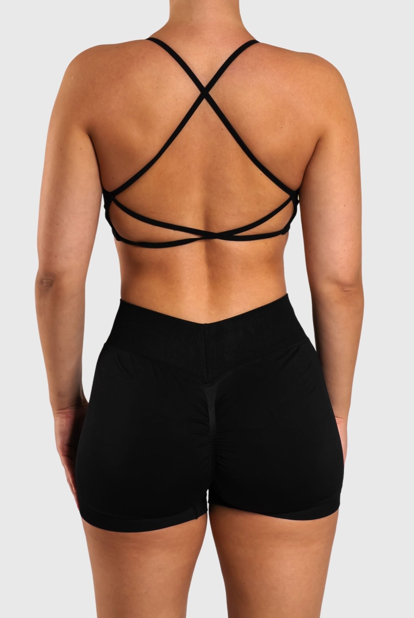 Black Peak Sports - bra - Peach Tights - Sports - Bra