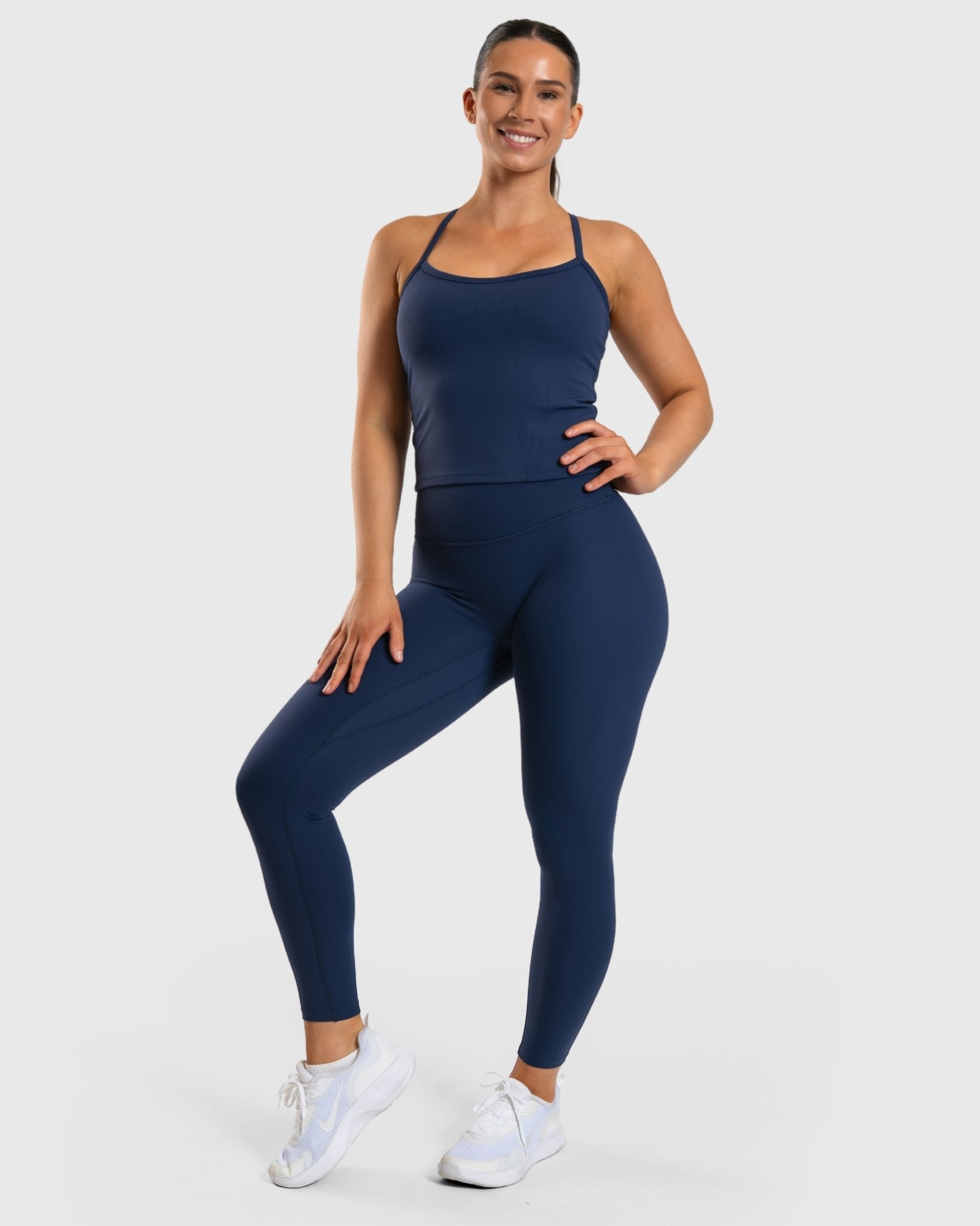 Blue Noiré Tights - Peach Tights - Tights