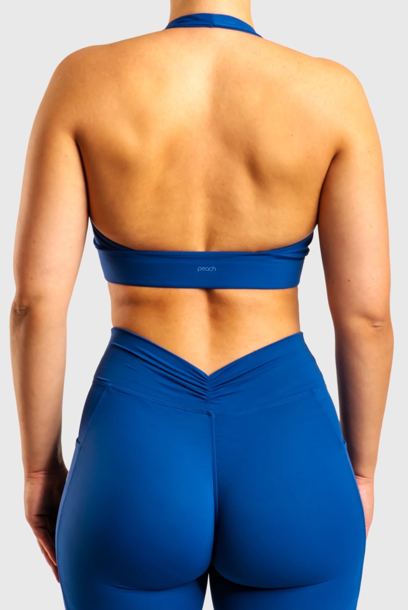 Blue Pulse Sports - bra - Peach Tights - Sports - Bra