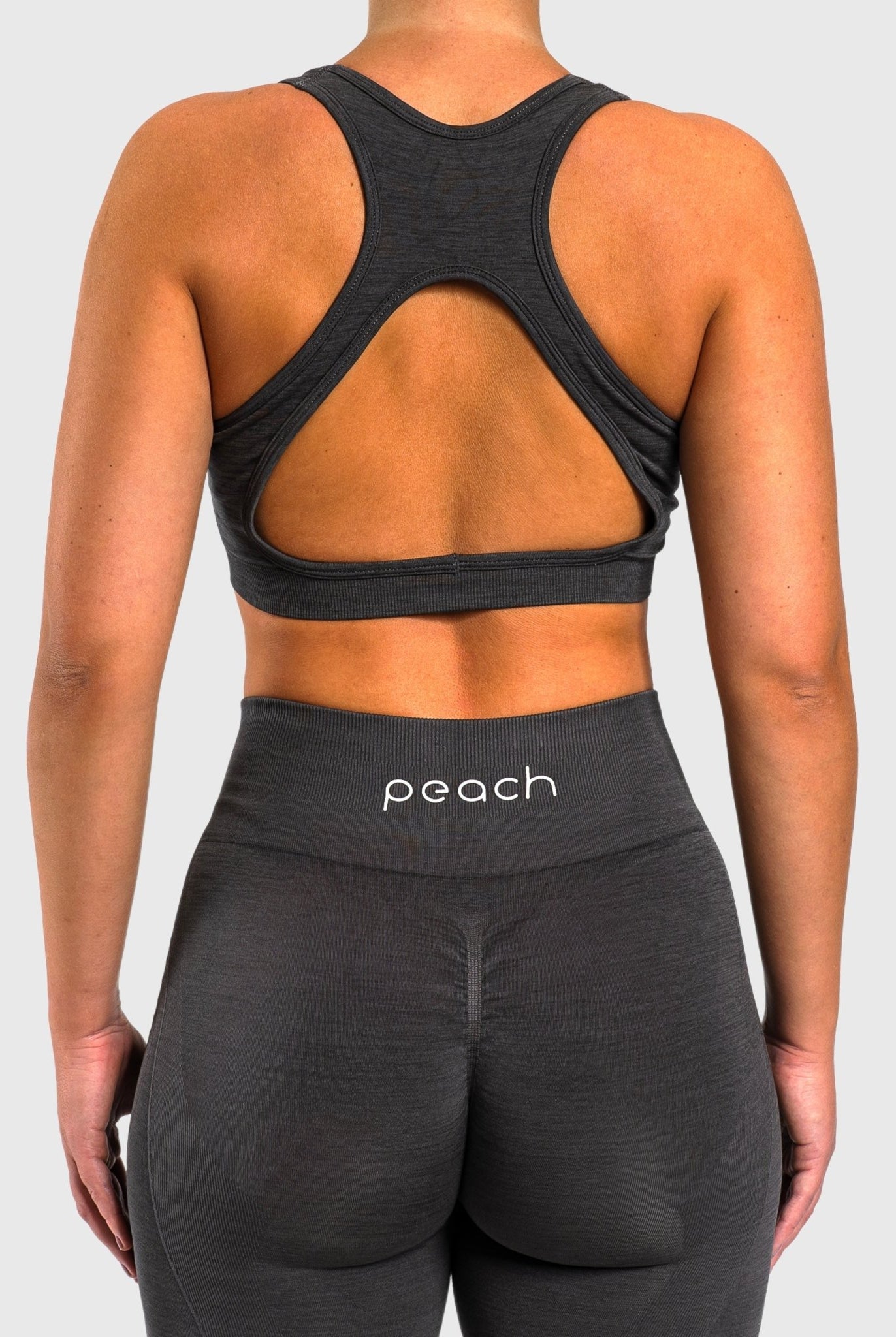 Grey Edge Sports - bra - Peach Tights - Sports - Bra