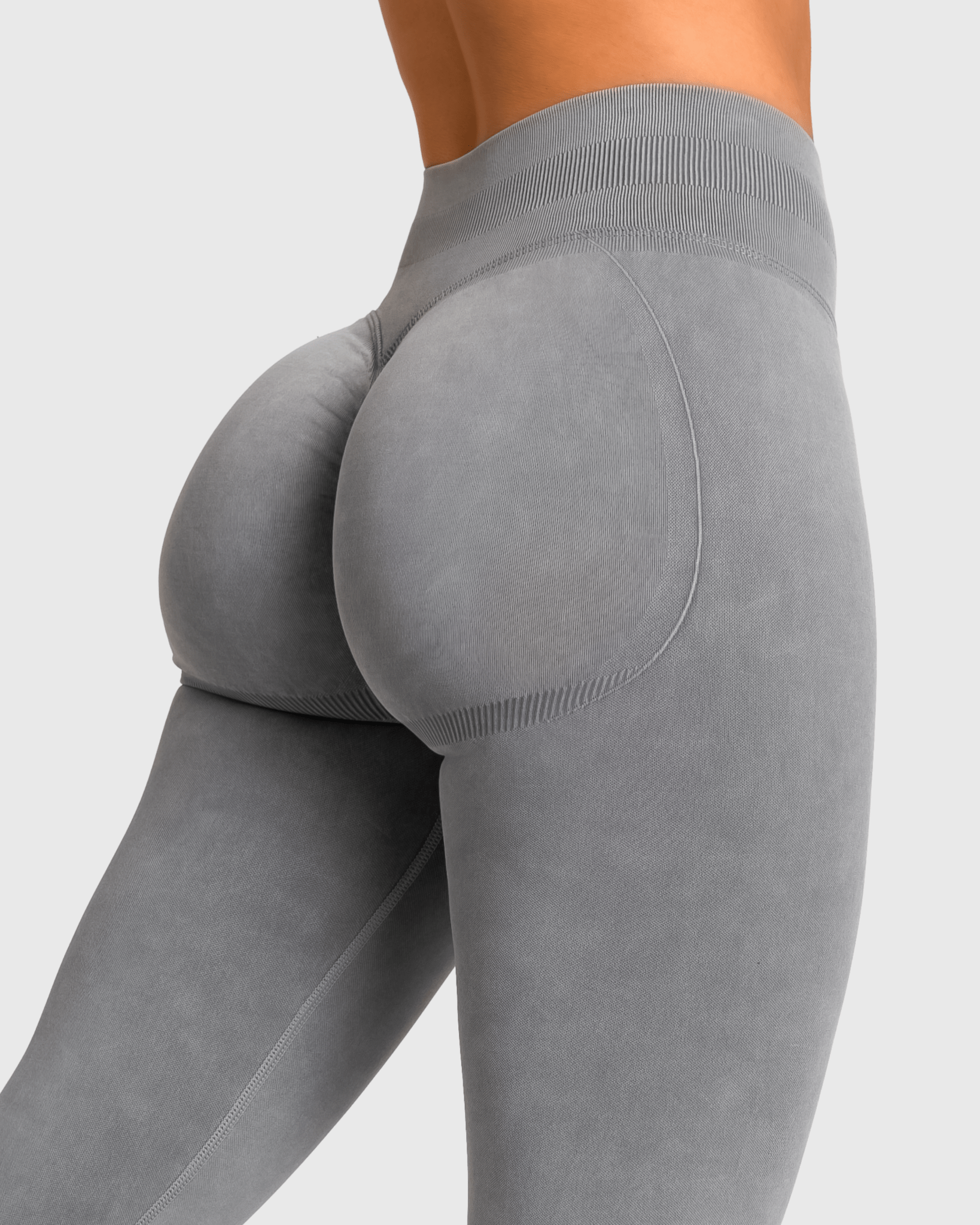 Grey Mist Tights - Peach Tights - Tights