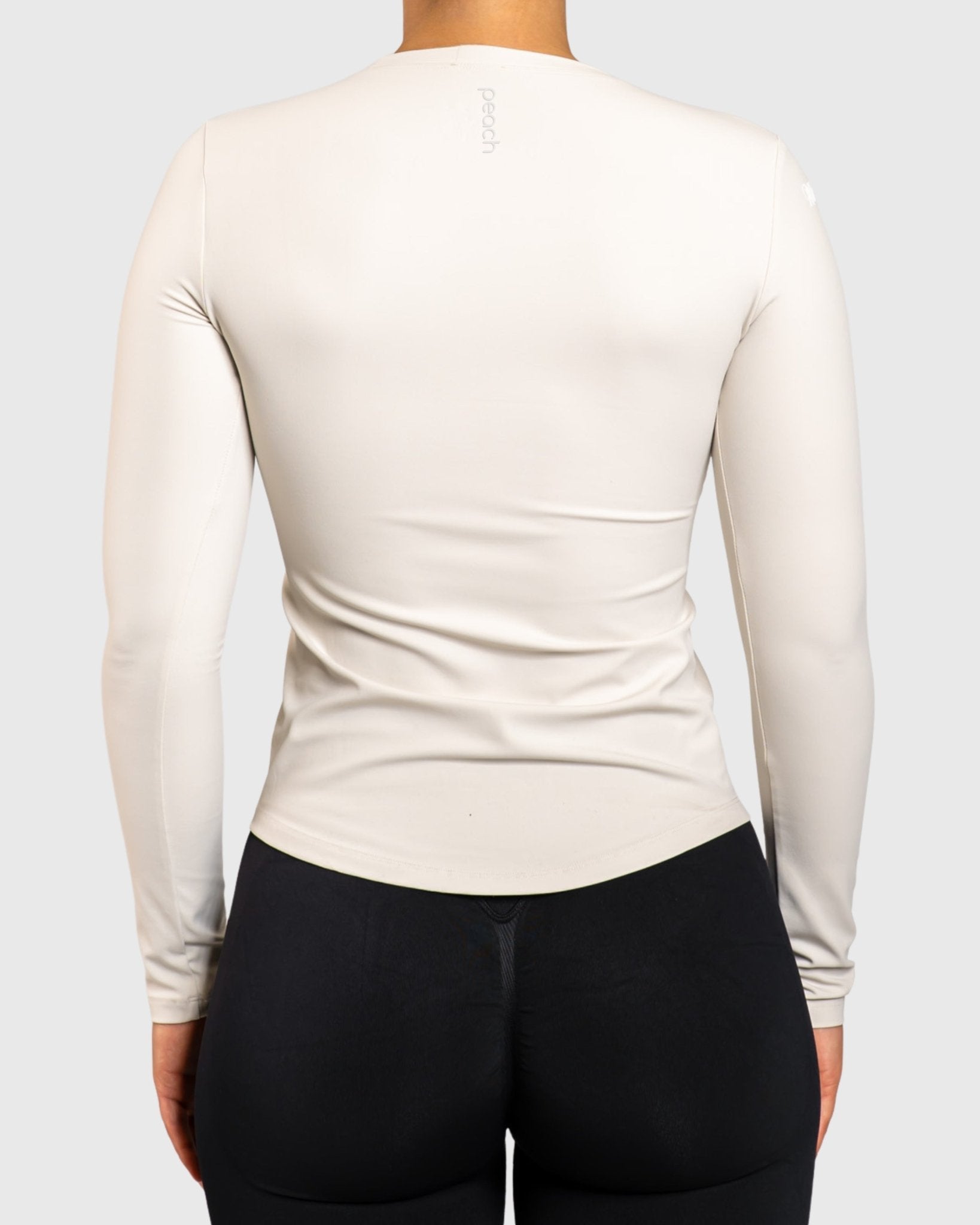Ivory Base Long Sleeve - Peach Tights - Long sleeve