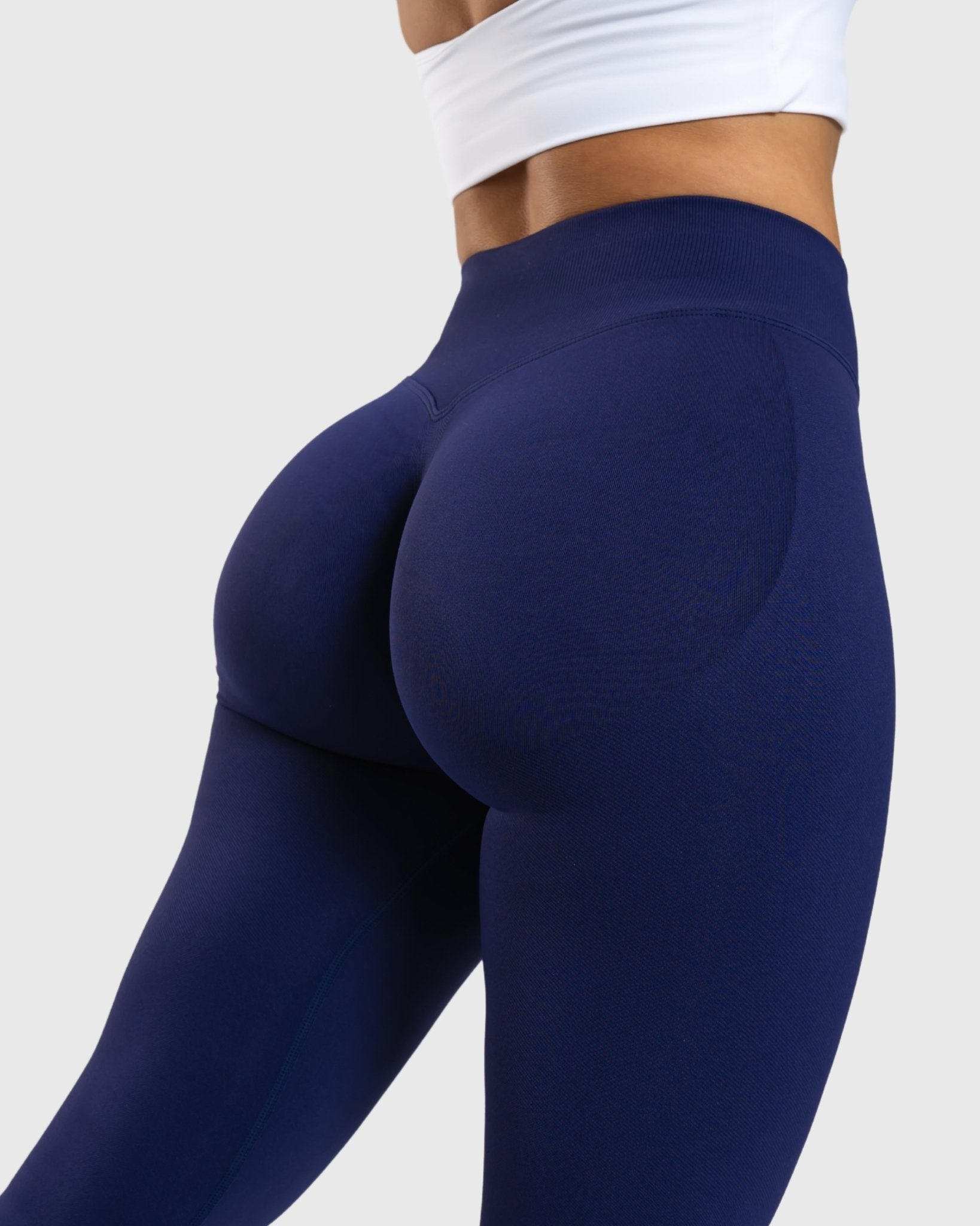 Navy Blue Noxis Tights - Peach Tights - Tights