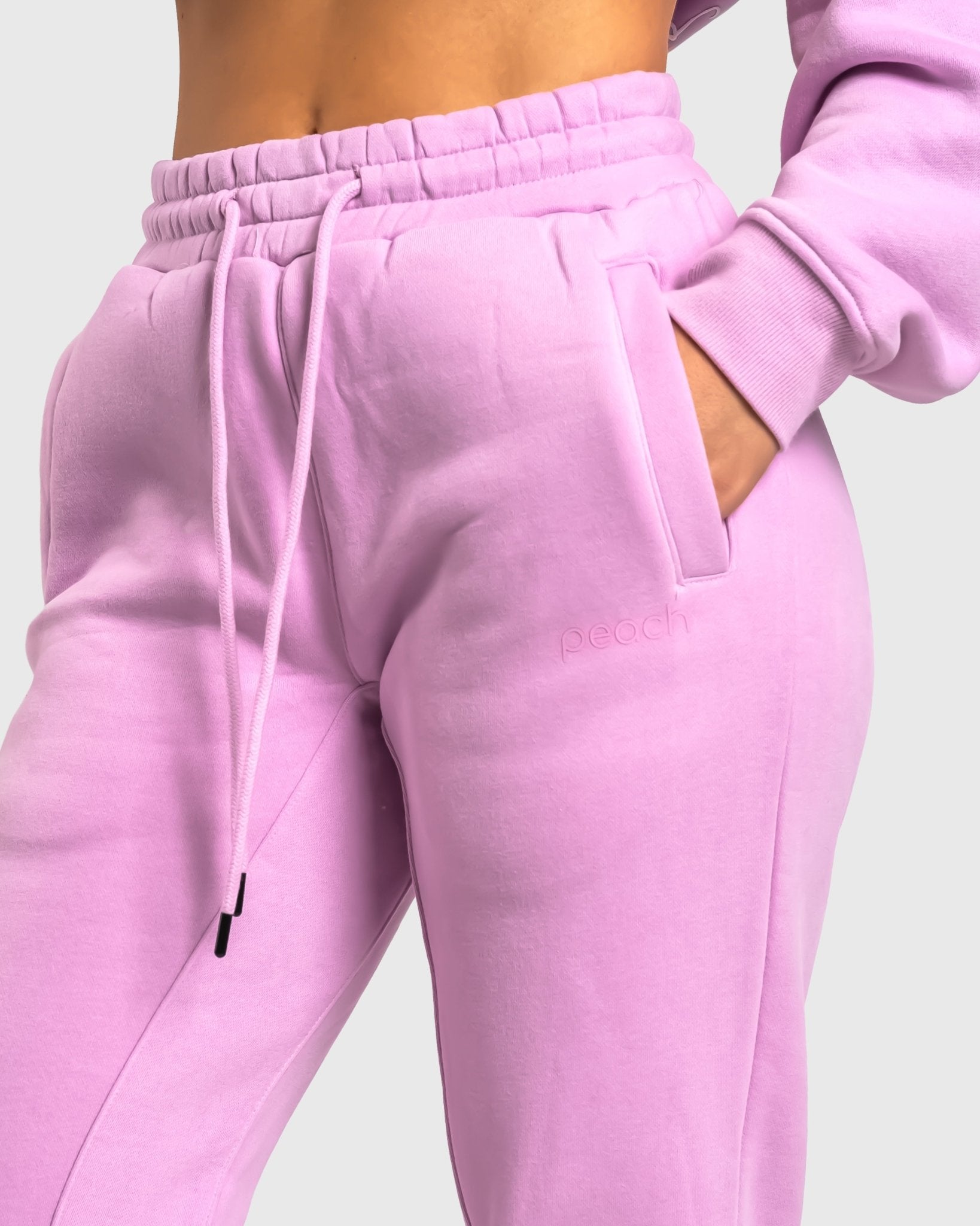 Pink Haze Sweatpants - Peach Tights - Sweatpants
