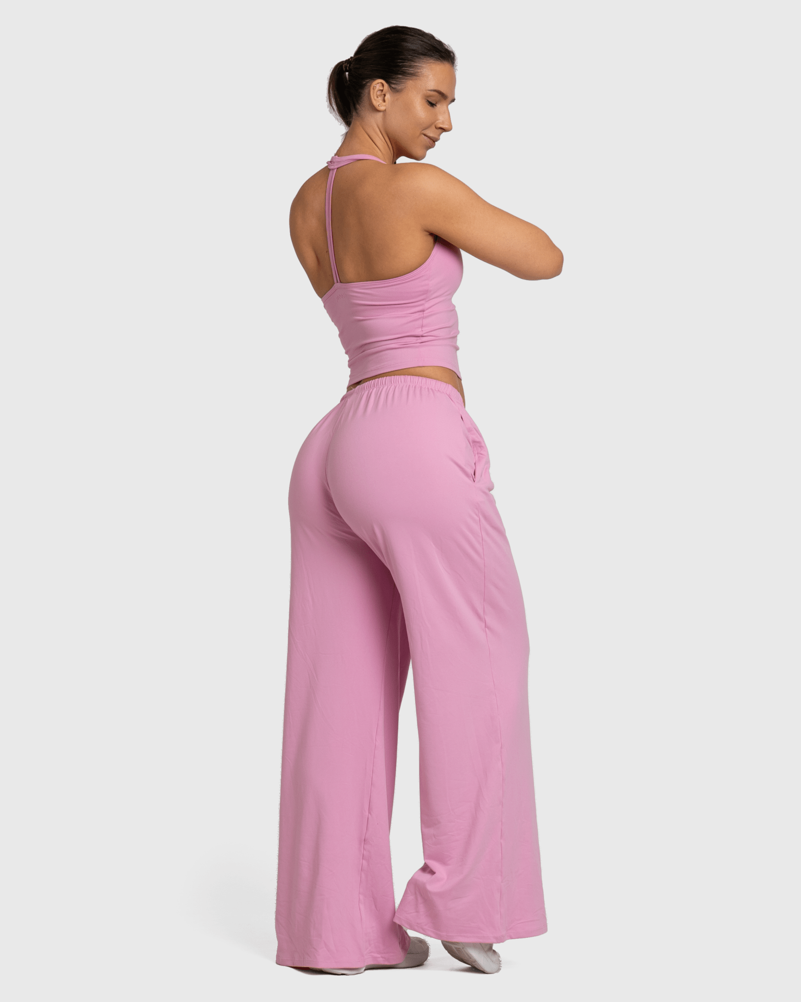Pink Lounge Pants - Peach Tights - Sweatpants