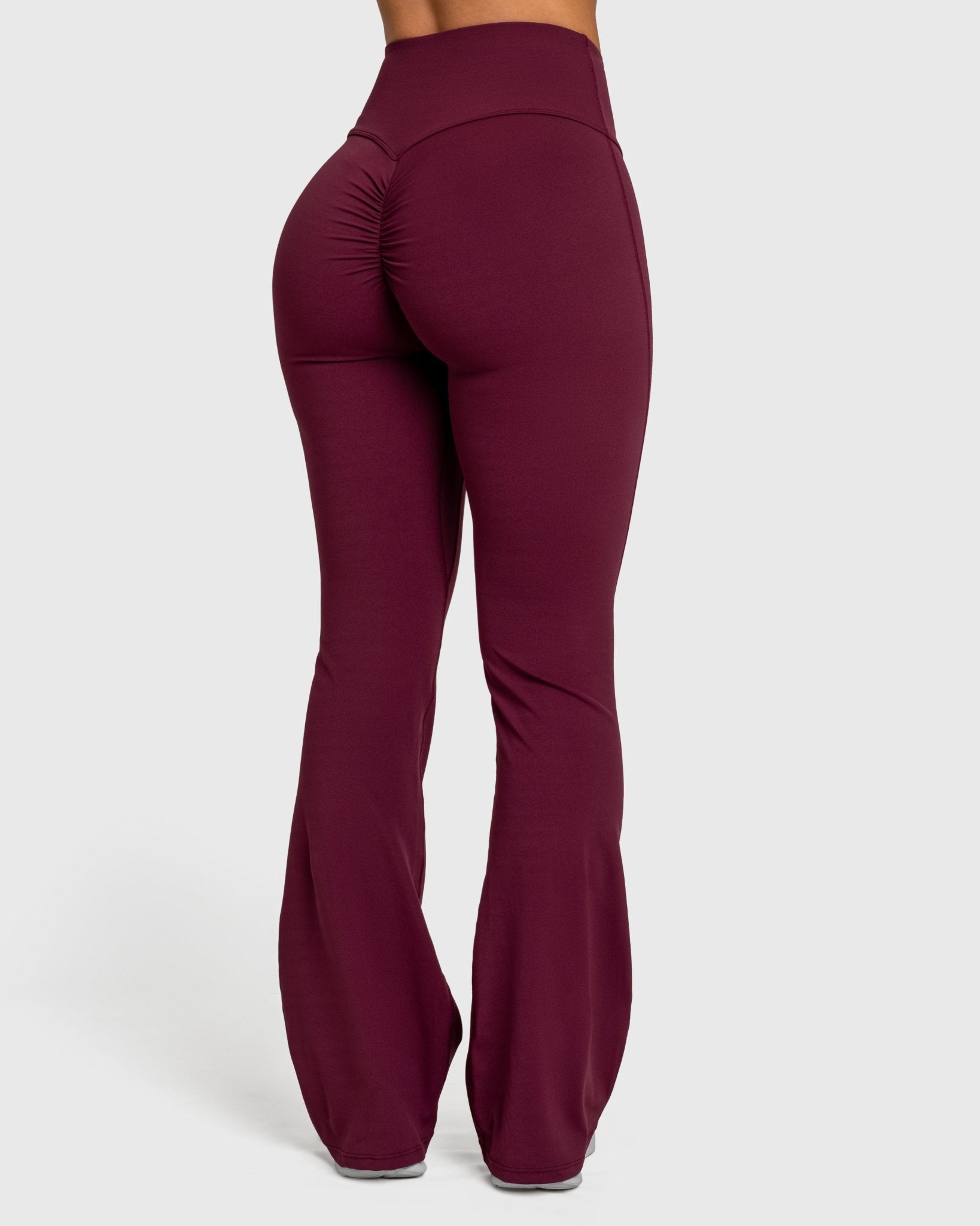 Plum Sculpt Yoga Pants - Peach Tights - Tights