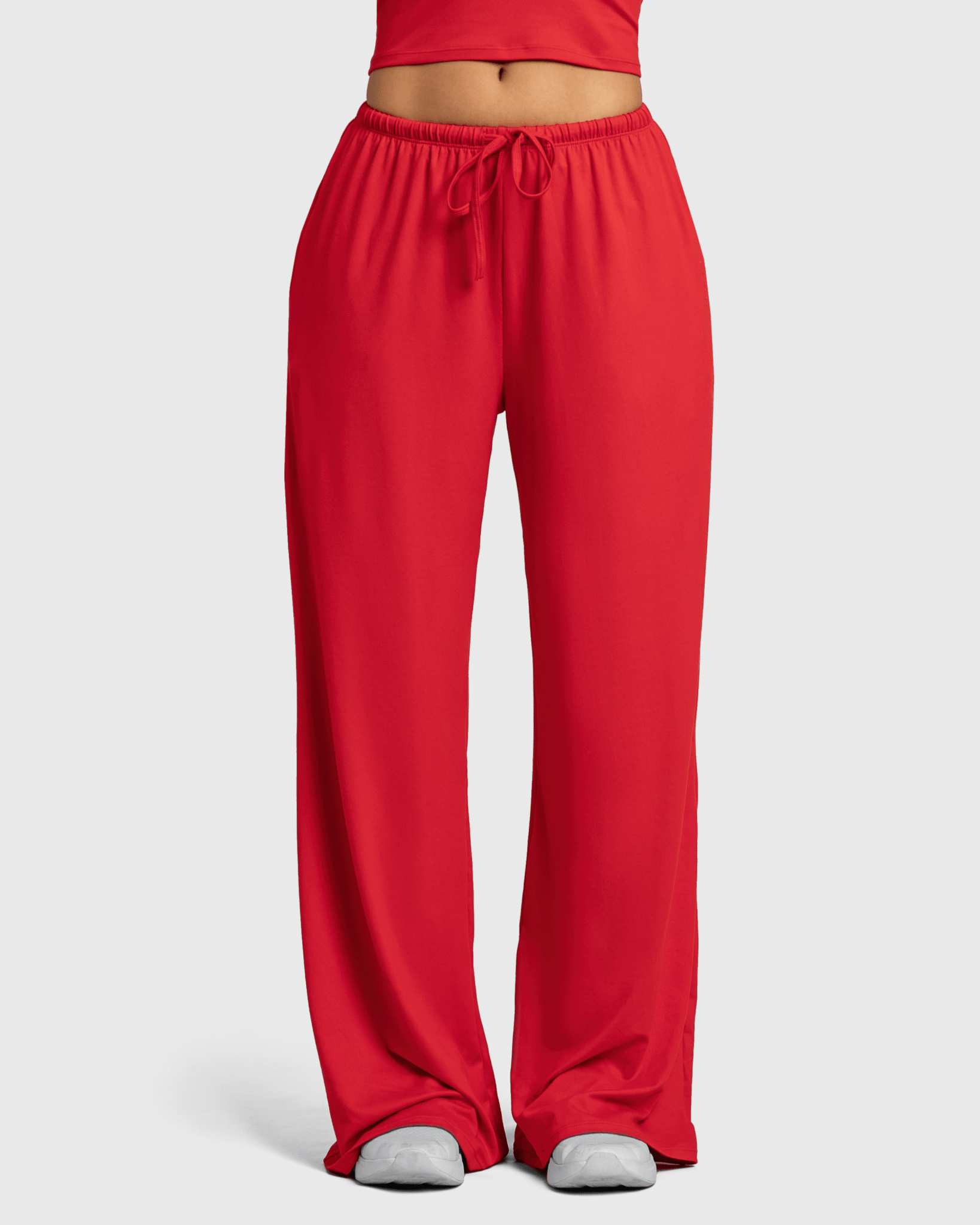 Red Lounge Pants - Peach Tights - Sweatpants