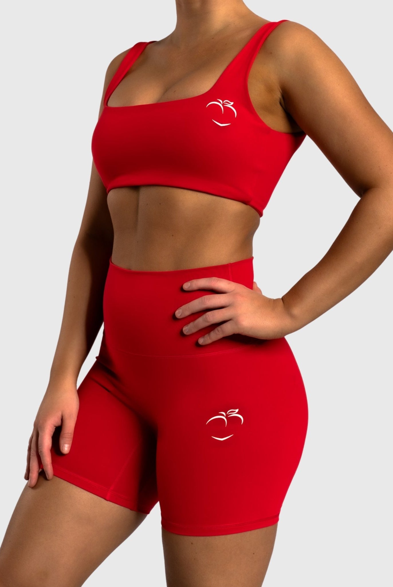 Red Refine Sports - bra - Peach Tights - Sports - Bra