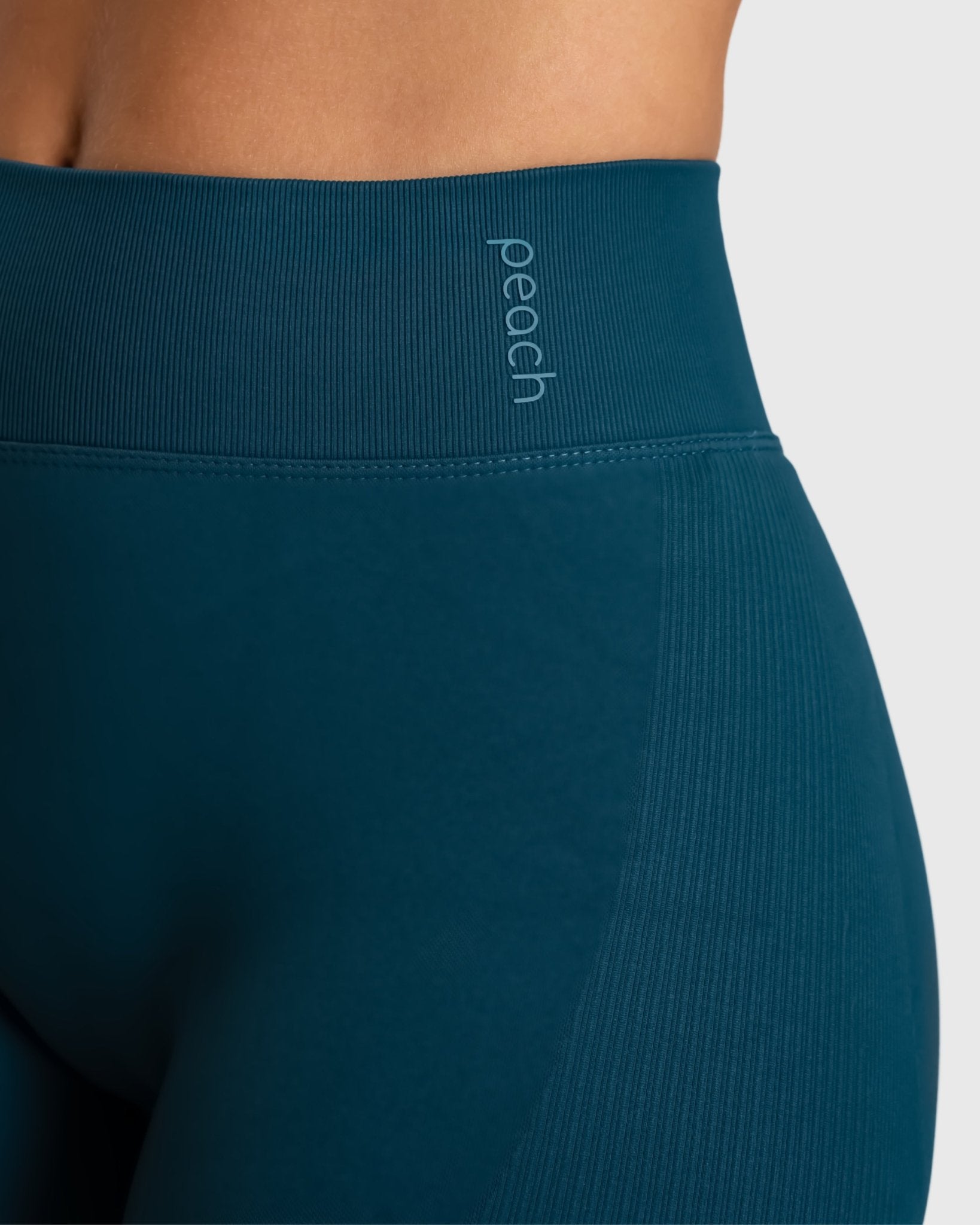 Sea Blue Ignite Shorts - Peach Tights - Shorts