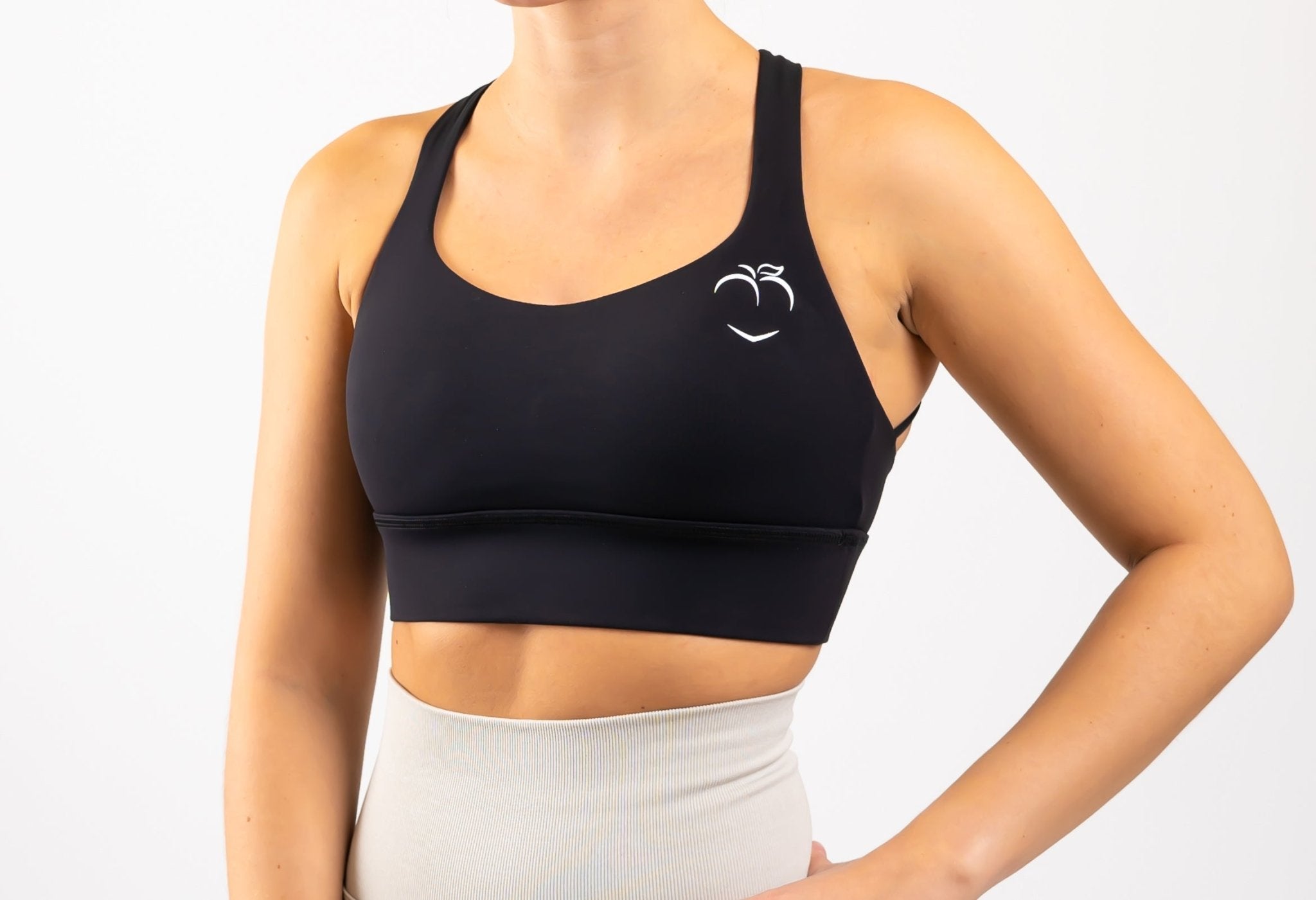 Black Matrix Sports-Bra - Peach Tights -