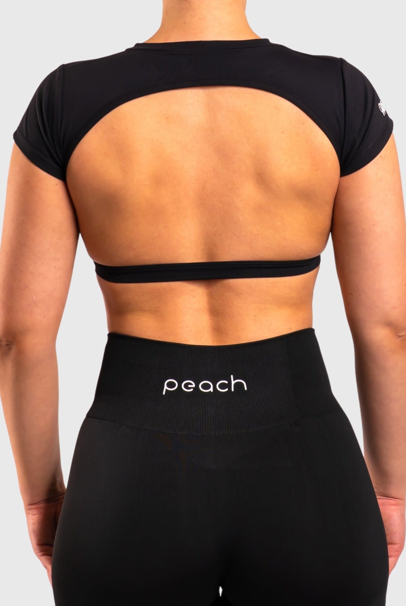 Black Zenith T-shirt - Peach Tights - T-shirt