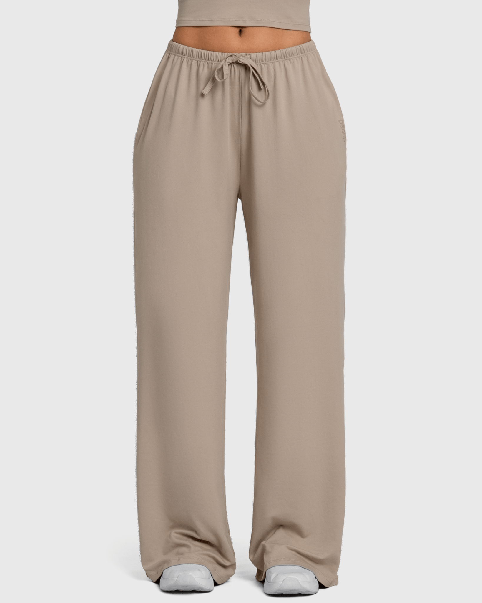 Beige Lounge Pants - Peach Tights - Sweatpants