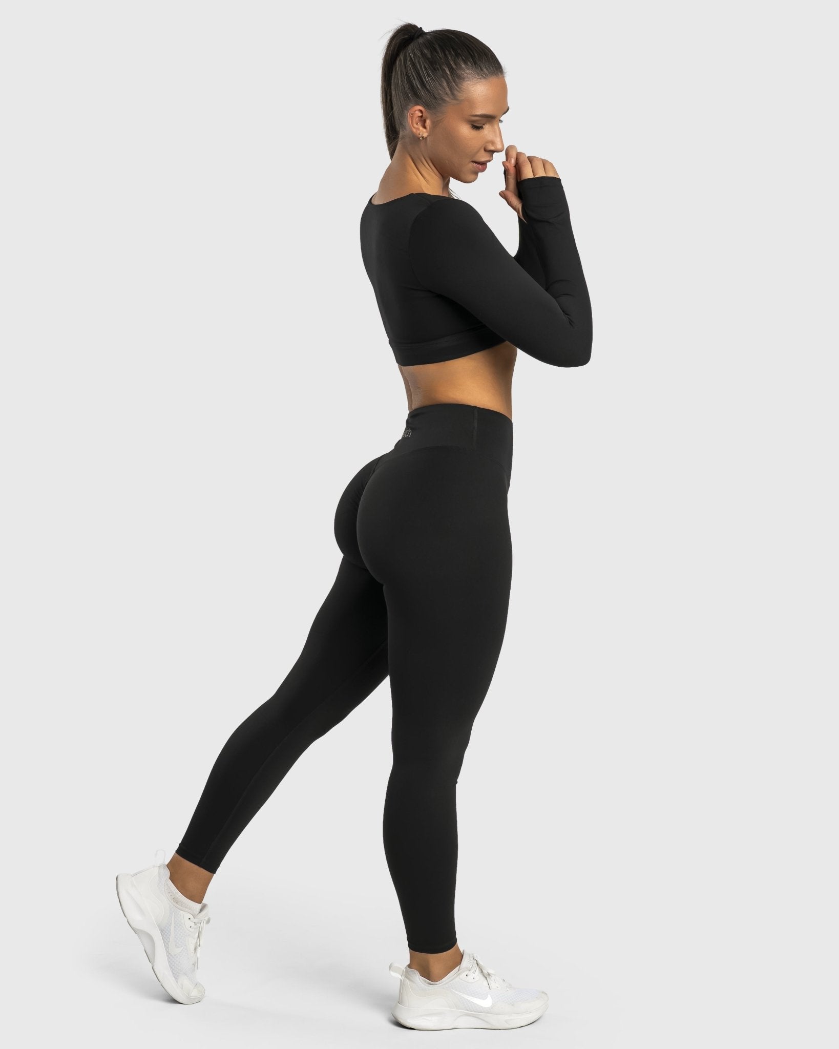 Black Align Tights - Peach Tights - Tights