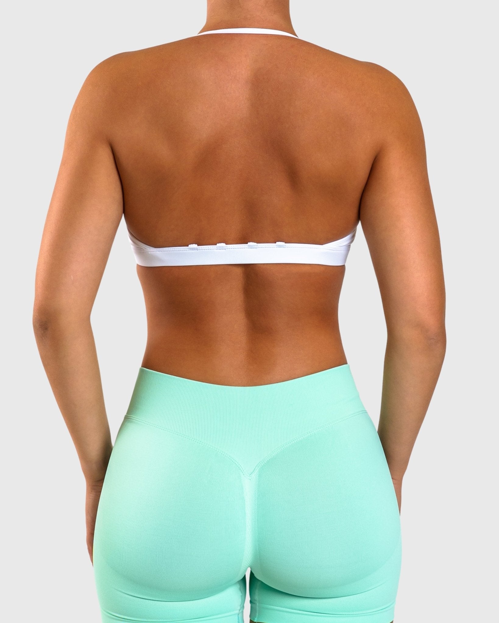 Black Athleisure Sports - bra - Peach Tights - Sports - Bra