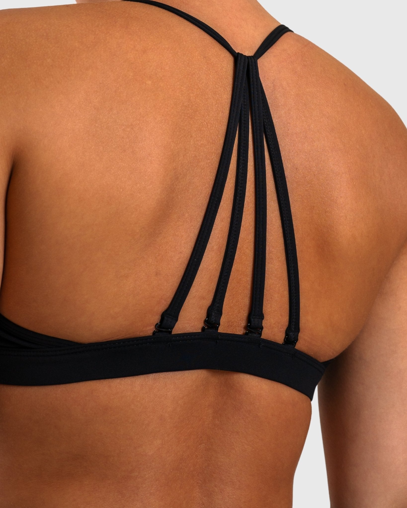 Black Athleisure Sports - bra - Peach Tights - Sports - Bra