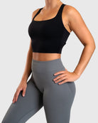 Black Ballerina Topp - Peach Tights - Sports - Bra