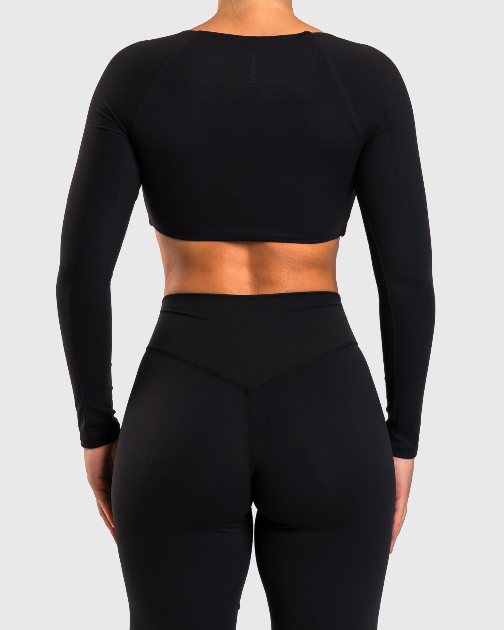 Black Divine Long Sleeve - Peach Tights - Jacket