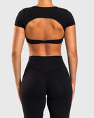 Black Divine T-shirt - Peach Tights - T-shirt