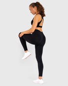 Black Edge Tights - Peach Tights - Tights