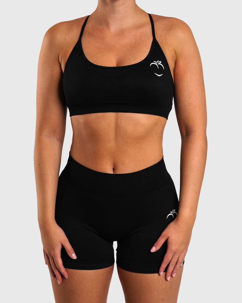 Black Peak Sports - bra - Peach Tights - Sports - Bra