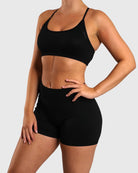 Black Peak Sports - bra - Peach Tights - Sports - Bra