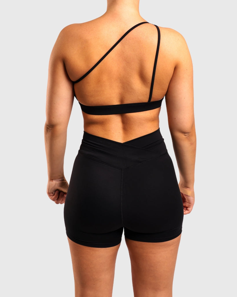 Black Prism Sports-bra - Peach Tights - Topp