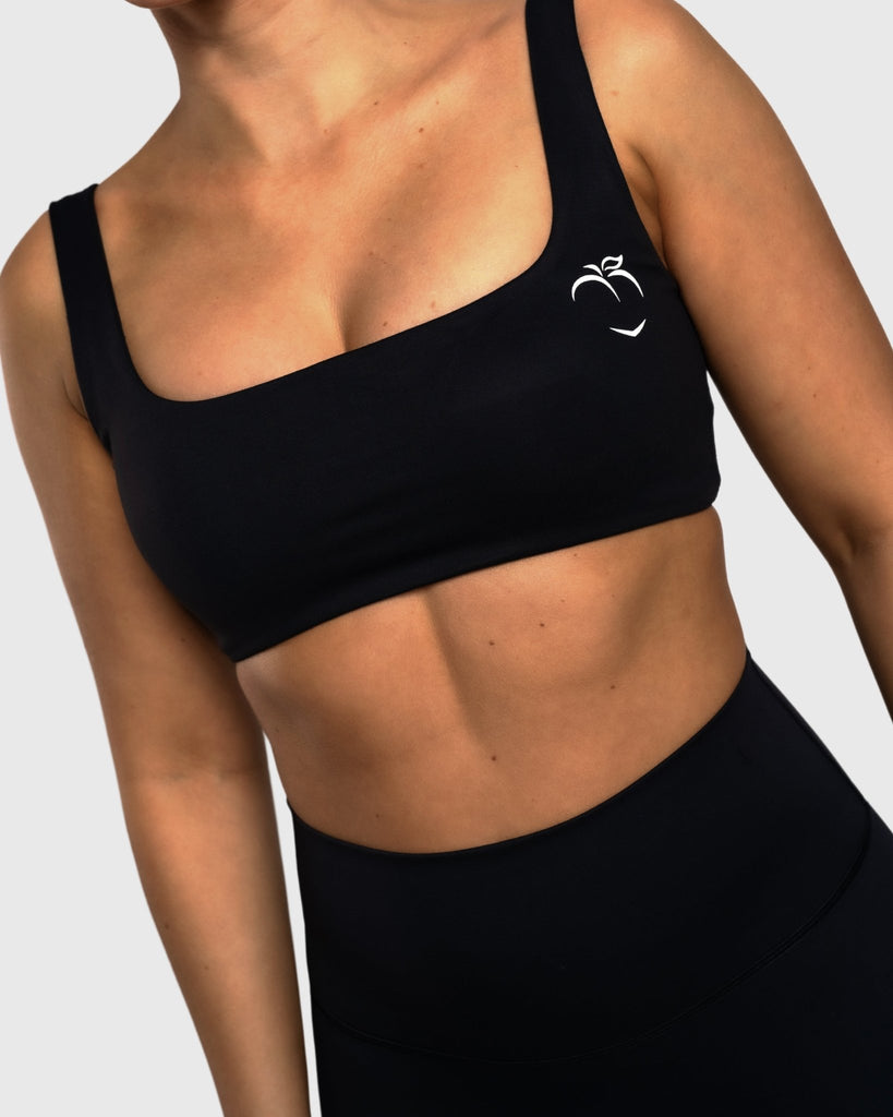 Black Refine Sports - bra - Peach Tights - Sports - Bra