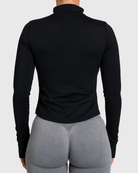 Black Shape Jacket - Peach Tights - Jacket