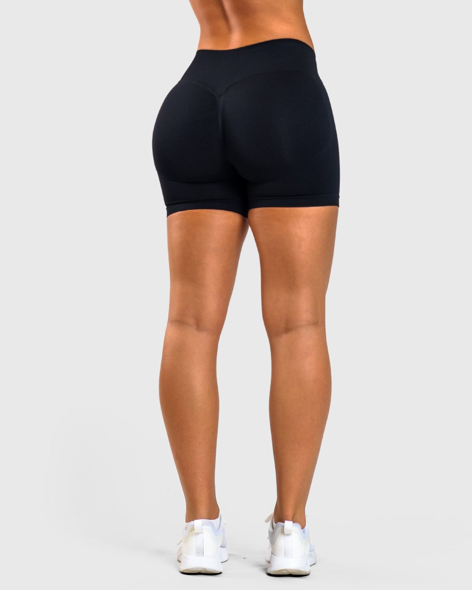 Black Shaping Shorts - Peach Tights - Shorts