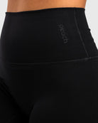 Black Softelle Flared Pants - Peach Tights - Tights