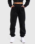 Black Vibe Sweatpants - Peach Tights - Sweatpants