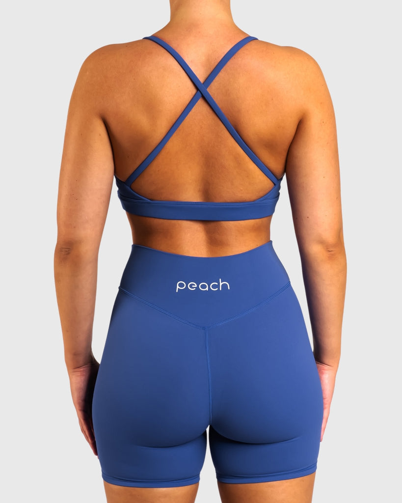 Blue Core Sports - bra - Peach Tights - Sports - Bra