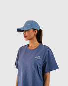 Blue Ease Caps - Peach Tights -