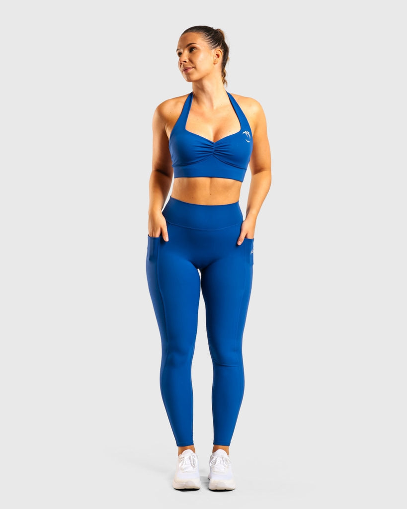 Blue Pulse Sports - bra - Peach Tights - Sports - Bra