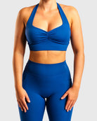 Blue Pulse Sports - bra - Peach Tights - Sports - Bra