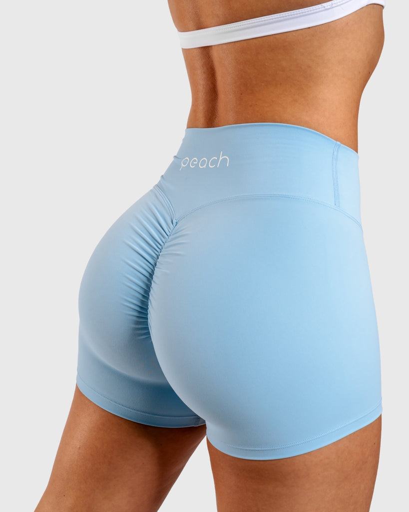 Blue Spire Shorts - Peach Tights - Shorts