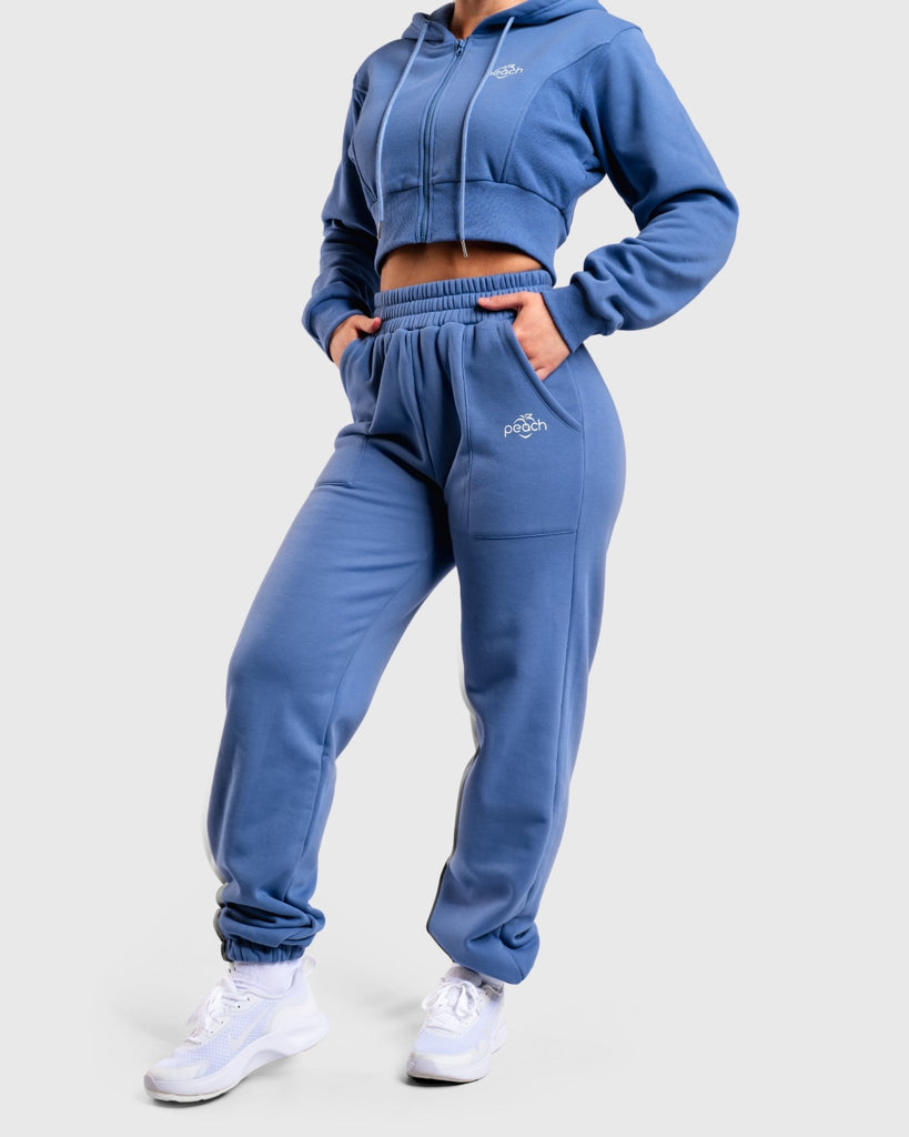 Blue Vibe Sweatpants - Peach Tights - Sweatpants