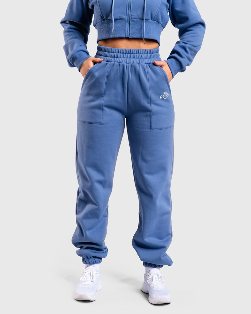 Blue Vibe Sweatpants - Peach Tights - Sweatpants