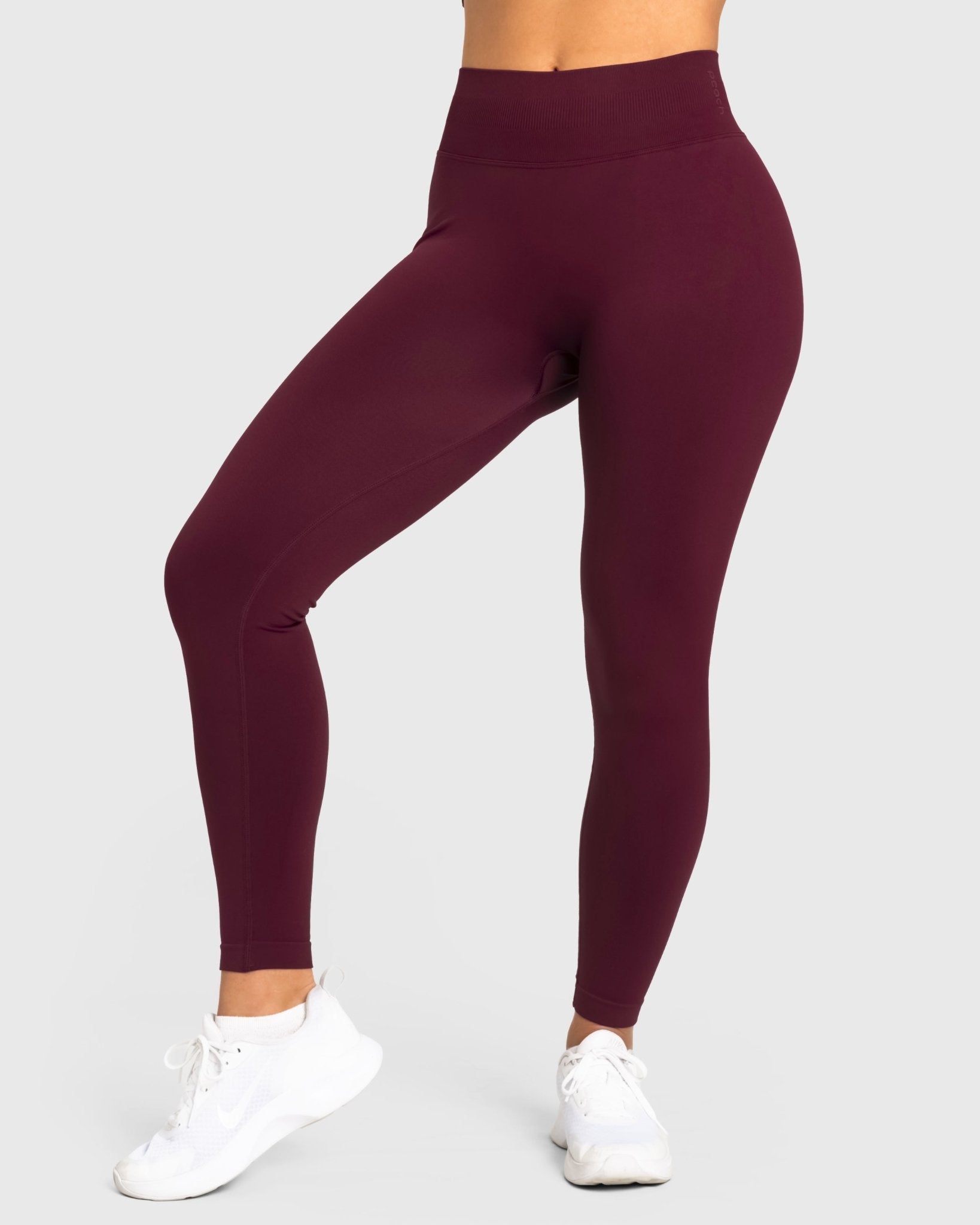 Burgundy Sense Tights - Peach Tights - Tights