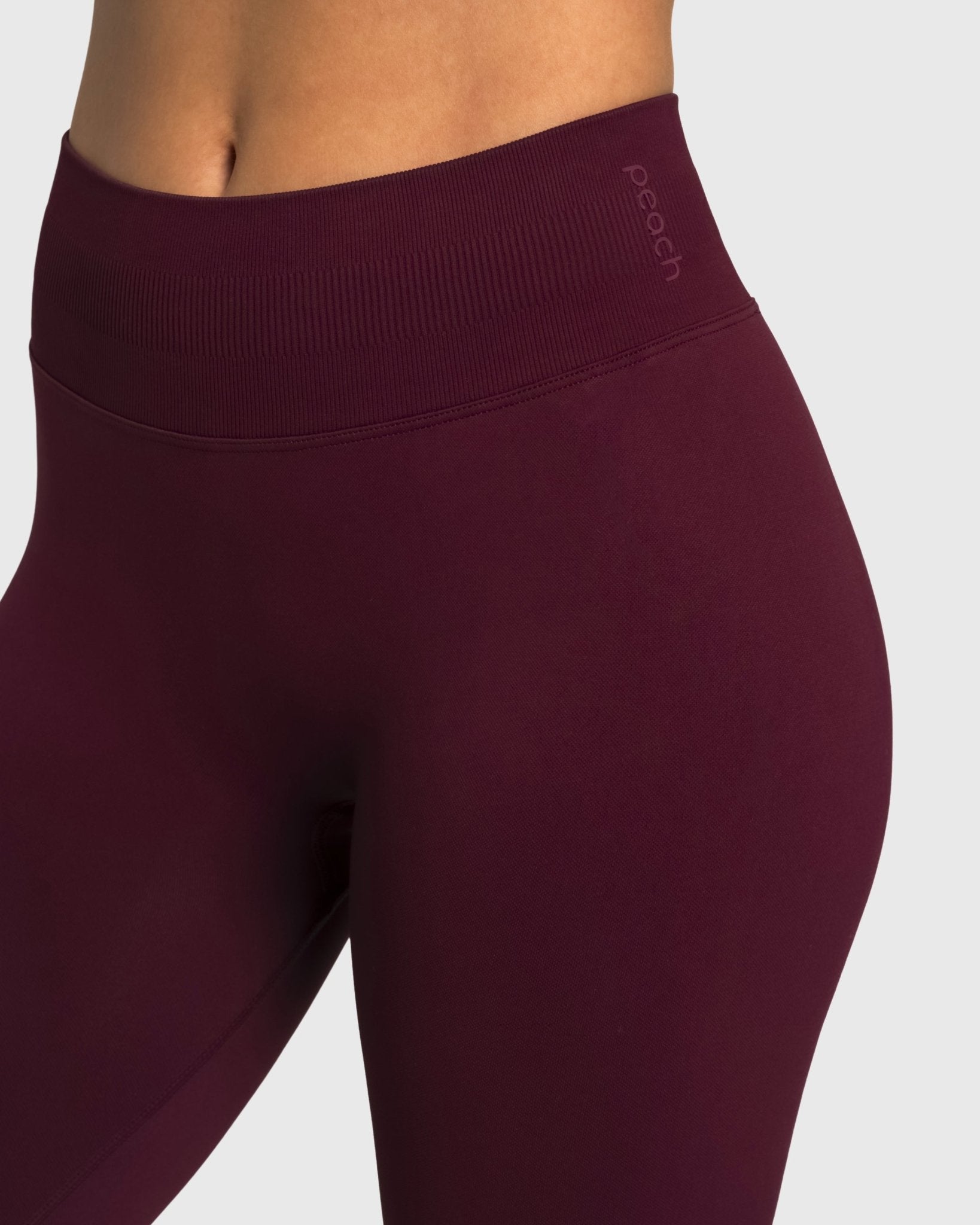 Burgundy Sense Tights - Peach Tights - Tights