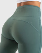 Evergreen Flared Yoga - Peach Tights - Tights