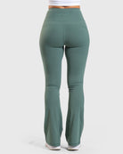 Evergreen Flared Yoga - Peach Tights - Tights