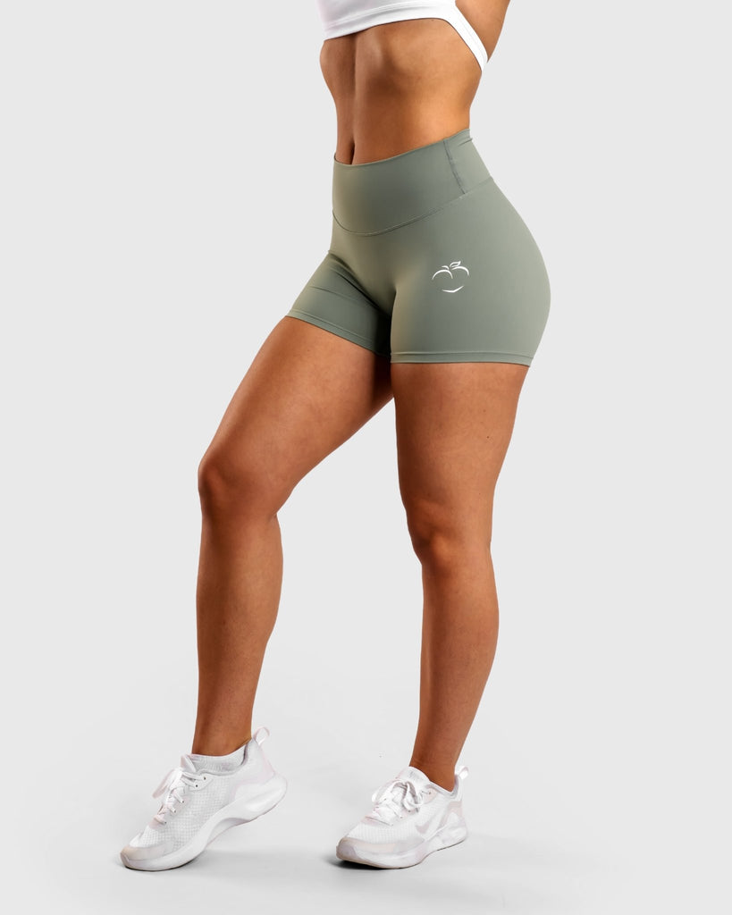 Green Spire Shorts - Peach Tights - Shorts