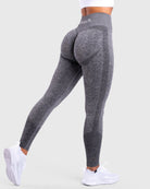 Grey Dusty Lux Seamless Tights - Peach Tights - Tights