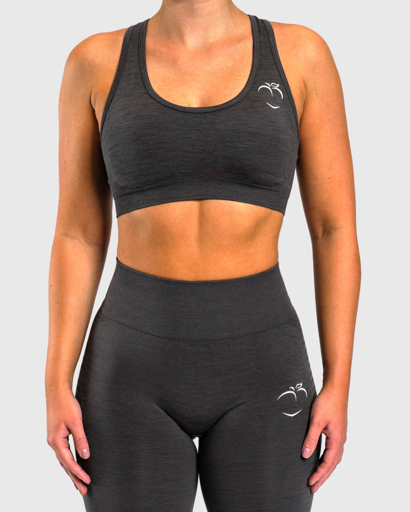 Grey Edge Sports - bra - Peach Tights - Sports - Bra