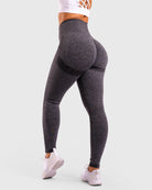 Grey High Waist Tights - Peach Tights - Tights