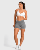 Grey Mist Shorts - Peach Tights - Shorts